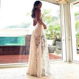 Emily Ratajkowski Dress Sleeveless Halter Backless Fashion Dress Lace Dress