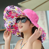 Kentucky Derby Hats UV Protection Women Folding Beach Hat