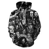 Skull Hoodie 3D Digital Printing Skull Sweater