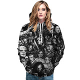 Skull Hoodie 3D Digital Printing Skull Sweater
