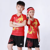 Cricket T Shirt Children Table Tennis Wear Badminton Clothing