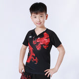 Cricket T Shirt Children Table Tennis Wear Badminton Clothing