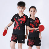Cricket T Shirt Children Table Tennis Wear Badminton Clothing