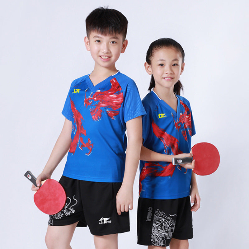 Cricket T Shirt Children Table Tennis Wear Badminton Clothing