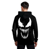 Skeleton Hoodie 3D Skull Printed Hoodie