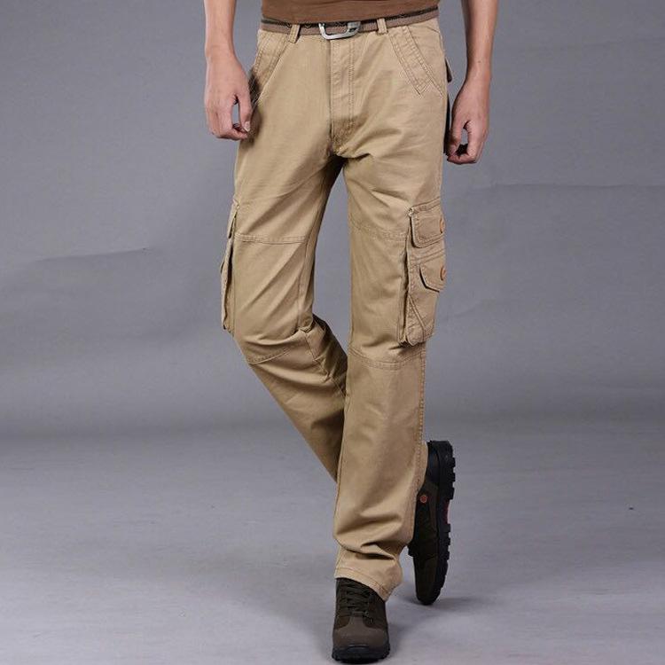 Tactics Style Outdoor Casual Pants Camouflage Pants Cotton Men's Casual Pants Overalls Long Pants