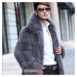 Beaver Coat Men's Coat Fox Fur Fur Men's Fur