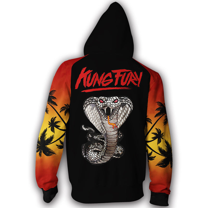 Cobra Kai Hoodie 3D Printing