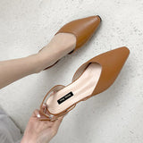 Nude Chunky Heel Sandals