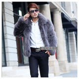 Beaver Coat Men's Coat Fox Fur Fur Men's Fur