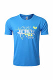 Cricket T Shirt Quick-Drying Breathable Exercise Jersey round Neck Competition Sportswear