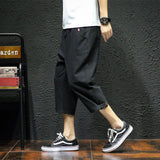 Linen Pants Straight Leg Pants Drawstring Lightweight Elastic Beach Pants Summer Leisure Loose Summer