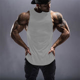 Man Tanks Men's Fitness Casual Patchwork Vest
