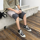 Summer Men Shorts Summer Color Matching Casual Cargo Shorts