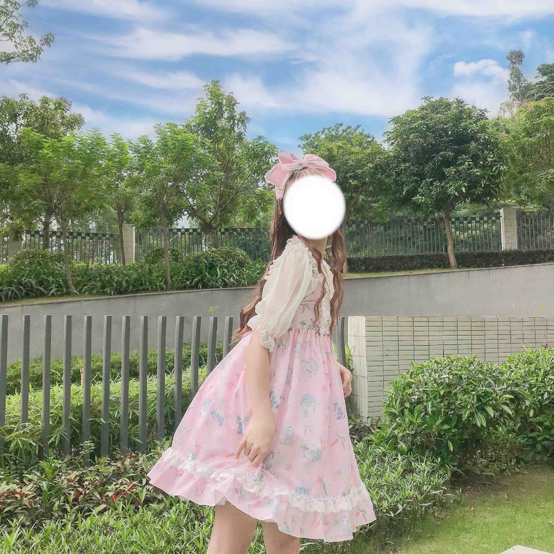 Gothic Lolita Harajuku Style Clothing Lolita Suspender Dress Rabbit JSK Dress