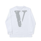 Vlone Sweatshirt Fall Men's Clothing Printed Loose Street Pullover round Neck Long Sleeves Sweater Men