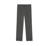 Men Suit Pants Men's Suit Pants Trousers with an Elasticated Waist Straight
