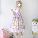 Gothic Lolita Harajuku Style Clothing Dress JSK Strap Dress