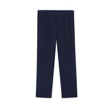 Men Suit Pants Men's Summer Suit Straight Ankle-Tied Pants