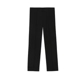 Men Suit Pants Men's Suit Pants Trousers with an Elasticated Waist Straight