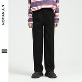 Men Suit Pants Men's Clothing Straight-Leg Pants All-Match Men's Fashion