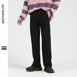 Men Suit Pants Men's Clothing Straight-Leg Pants All-Match Men's Fashion