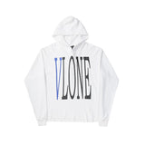 Vlone Hoodie Friends Big V Hoodie Printed Men's and Women's Hoodie Terry