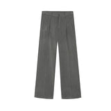 Men Suit Pants Men's Clothing Straight-Leg Pants All-Match Men's Fashion