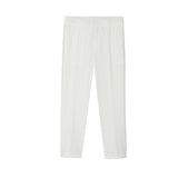 Men Suit Pants Men's Summer Suit Straight Ankle-Tied Pants