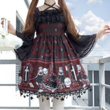 Gothic Lolita Harajuku Style Clothing Japanese Sweet Inner Lolita Chiffon Dress