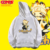 Men and Women Pokemon Pikachu Hoodie Y Pikachu Hooded Sweater for Men and Women