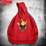 Men and Women Pokemon Pikachu Hoodie Pokémon Hooded Sweater