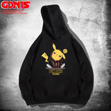 Men and Women Pokemon Pikachu Hoodie Pokémon Hooded Sweater