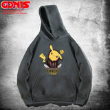 Men and Women Pokemon Pikachu Hoodie Pokémon Hooded Sweater