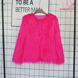 Full Length Faux Fur Coat