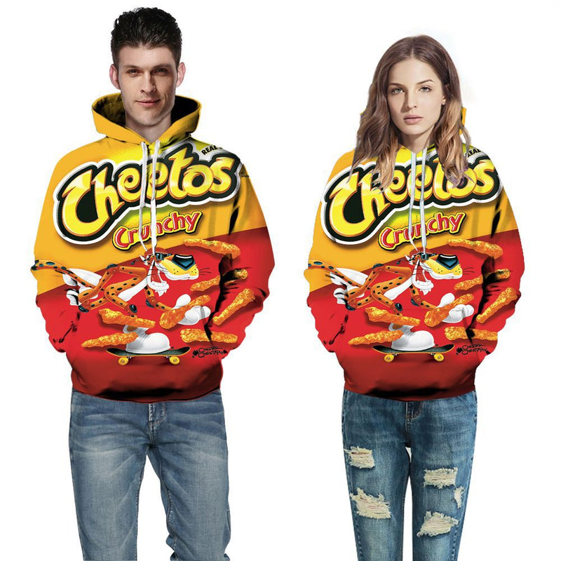 Cheeto Hoodie Print