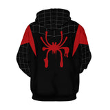 Men Spider Hoodie 3D Printed Sweater Cardigan Hoodie