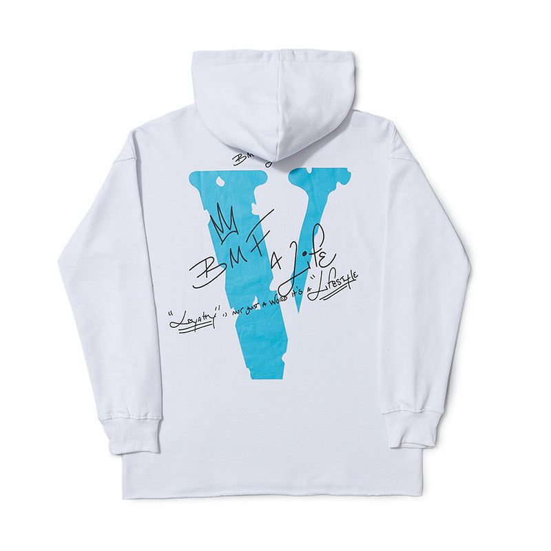 Pop Smoke Vlone King of New York Sweatshirt Vlone Detroit Print Pop up