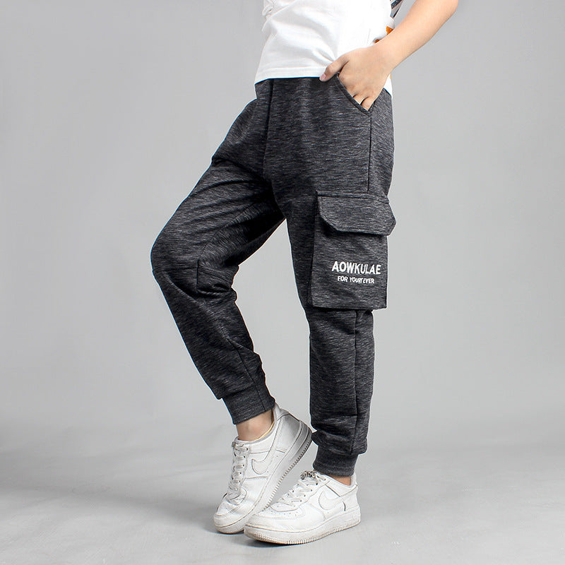 Children Boy Pants Spring and Autumn Workwear Trousers Boys Pants