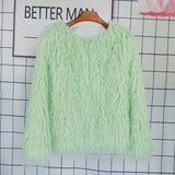 Full Length Faux Fur Coat