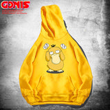 Men and Women Pokemon Pikachu Hoodie Spring and Autumn Anime Psyduck Loose Shoulder Coat