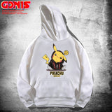 Men and Women Pokemon Pikachu Hoodie Pokémon Hooded Sweater