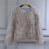Full Length Faux Fur Coat