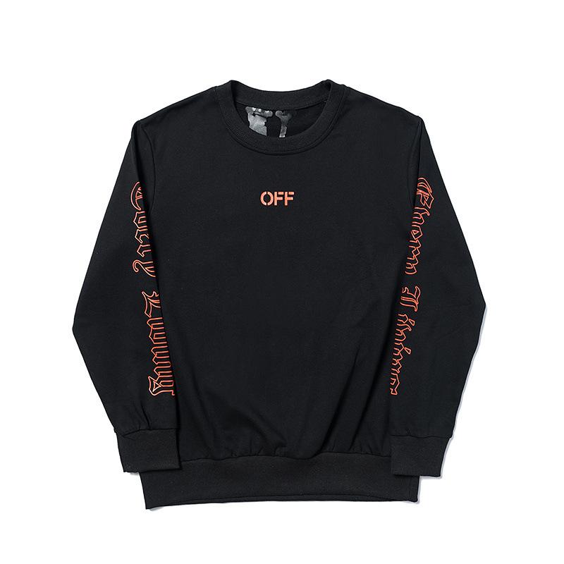 Vlone Hoodie off Street Hip Hop Jacket Ow Men and Women Couple Sweater