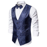 Tuxedo Vests Men Suit Vest Men's Formal Wear Wedding Business Vest