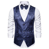 Tuxedo Vests Men Suit Vest Men's Formal Wear Wedding Business Vest