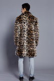 Beaver Coat Men's Leopard Coat