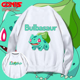 Men And Women Pokemon Pikachu Hoodie Pokémon Round Neck Sweater