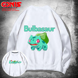 Men And Women Pokemon Pikachu Hoodie Pokémon Round Neck Sweater