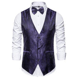 Tuxedo Vests Men Suit Vest Men's Formal Wear Wedding Business Vest